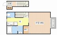 滋賀県甲賀市水口町山(アパート)の賃貸物件の間取り