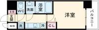 プレサンス新神戸駅前の間取り