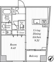 物件の間取り画像