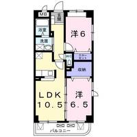 岐阜県多治見市明和町2(マンション)の賃貸物件の間取り