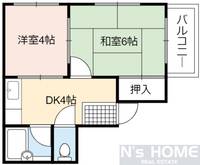 メビウス京橋南レジデンス.の間取り