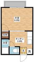 サンハイツ清水の間取り