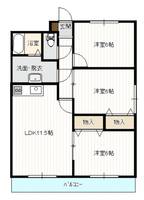 物件の間取り画像