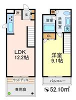 物件の間取り画像