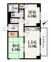 シーダンハイツ道楽橋の間取り