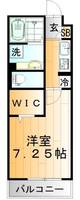 東京都北区上中里2(アパート)の賃貸物件の間取り