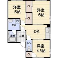 ハイム北芹川の間取り