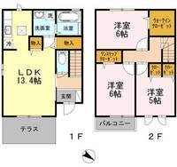 物件の間取り画像