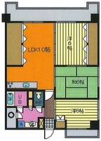 サンコーポ松波第二の間取り