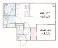 Glicina大森山王の間取り