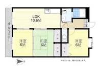 アメニティ21南大分の間取り