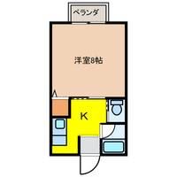 コーポリバーサイドIIIの間取り