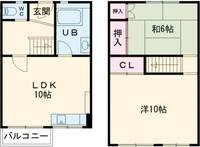 兵庫県明石市松が丘1(マンション)の賃貸物件の間取り