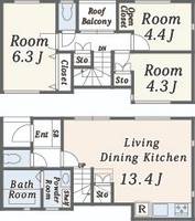 物件の間取り画像