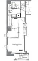 東京都目黒区青葉台3(マンション)の賃貸物件の間取り