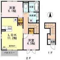 物件の間取り画像