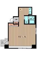 神奈川県横浜市中区山下町(マンション)の賃貸物件の間取り