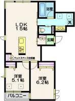 物件の間取り画像