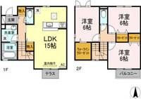 広島県福山市東深津町1(一戸建)の賃貸物件の間取り