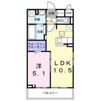 京都府亀岡市三宅町2(アパート)の賃貸物件の間取り