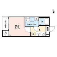 愛知県名古屋市千種区今池南(アパート)の賃貸物件の間取り