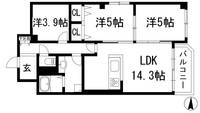 物件の間取り画像