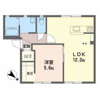 新潟県新潟市東区津島屋7(アパート)の賃貸物件の間取り