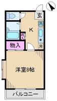 東京都北区西ケ原3(マンション)の賃貸物件の間取り