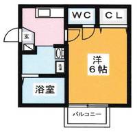 埼玉県さいたま市岩槻区東町1(アパート)の賃貸物件の間取り