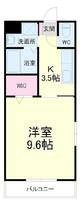 静岡県浜松市中央区宮竹町(マンション)の賃貸物件の間取り