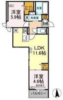 物件の間取り画像