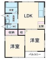 物件の間取り画像