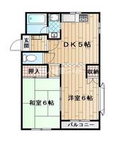 メゾン松原の間取り