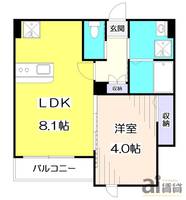 埼玉県新座市大和田1(アパート)の賃貸物件の間取り