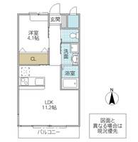 物件の間取り画像