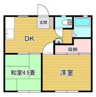 ファーストバリーAの間取り