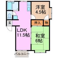 エクセルグリーンの間取り