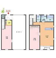 テラスハウスSの間取り