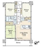 物件の間取り画像