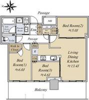 物件の間取り画像