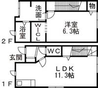 物件の間取り画像