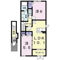 ベル クレールの間取り