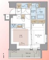 東京都八王子市新町(アパート)の賃貸物件の間取り