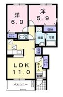 物件の間取り画像