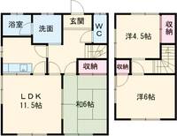 物件の間取り画像