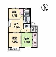 物件の間取り画像