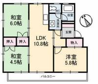 コーポあまずの間取り