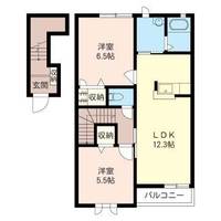 物件の間取り画像