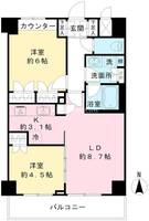 ACOLT氷川台の間取り
