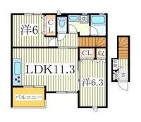 物件の間取り画像